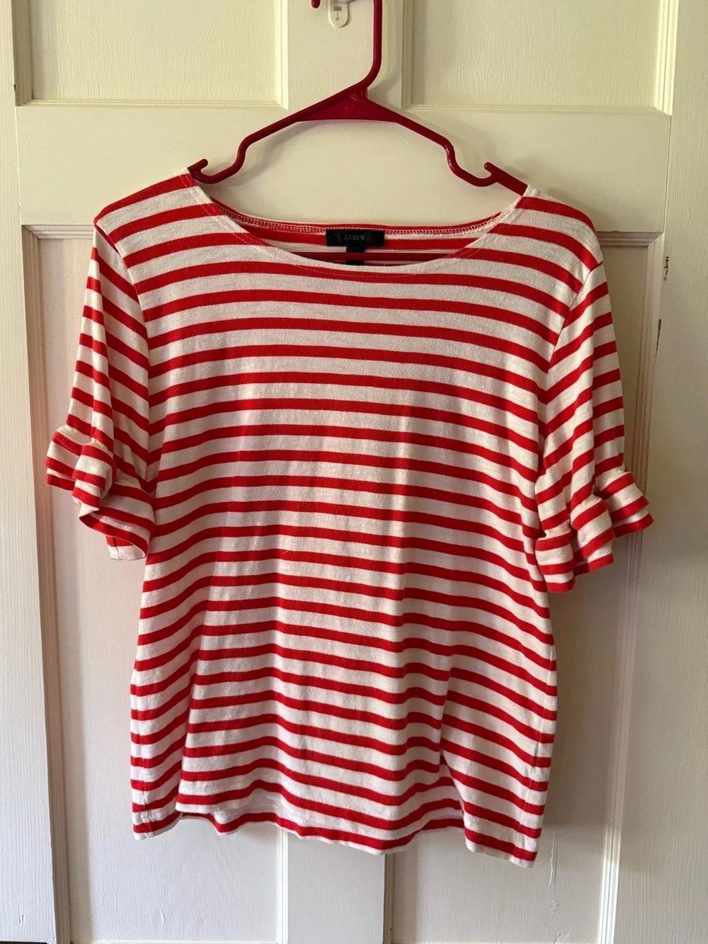J. Crew comfortable red